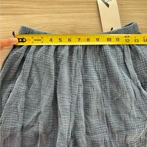 Orig $268 katie woven Women jogger INDI AqC/A SIZE 1 Blue Color